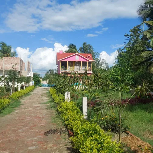 Jhumjhumi Homestay near Jharkhali in the Indian Sundarbans
